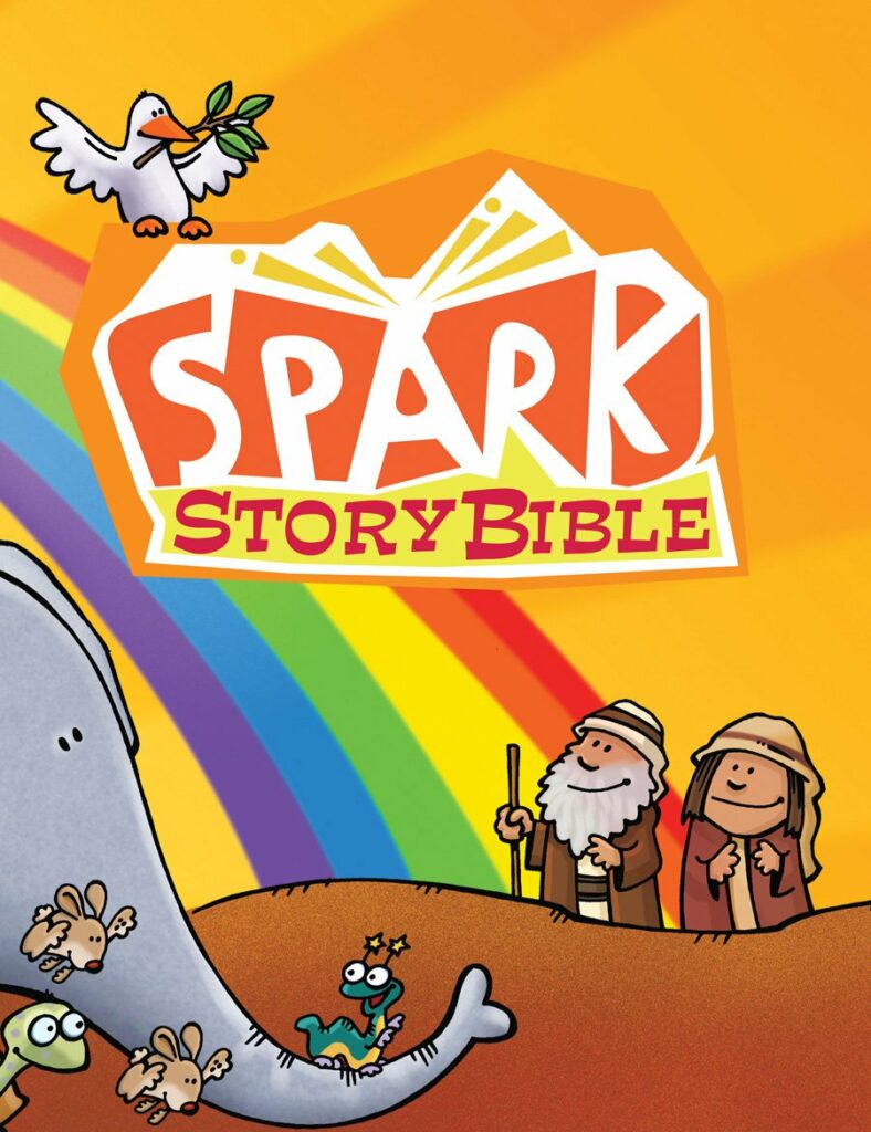 Cover image for Spark Story Bible by Thorpe Hetherington.