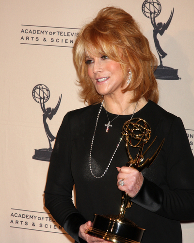 Actress Ann Margret winning an honorary Oscar award.