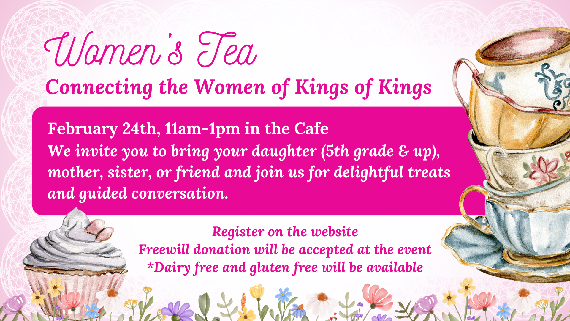 Women's Tea King of Kings